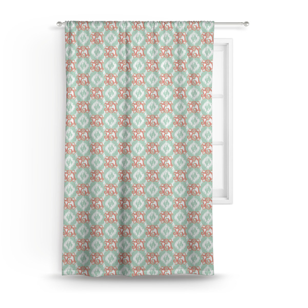 Custom Monogram Curtain Panel - Custom Size