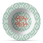 Monogram Plastic Bowl - Microwave Safe - Composite Polymer