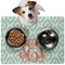 Monogram Dog Food Mat - Medium LIFESTYLE