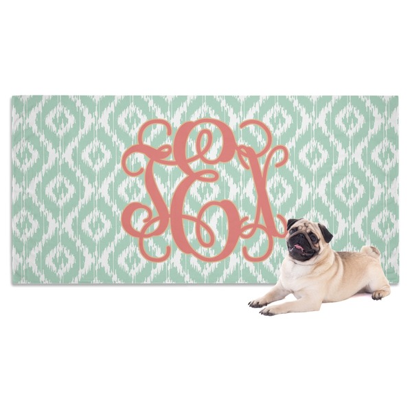 Custom Monogram Dog Towel