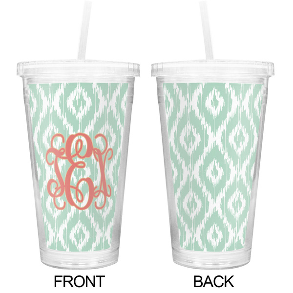 Monogram Double Wall Tumbler with Straw - Approval