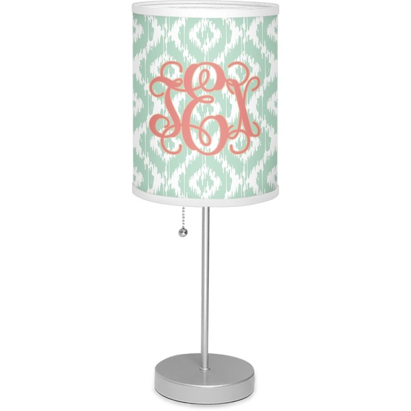 Custom Monogram Lamp with Drum Shade