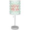 Monogram Lamp with Drum Shade