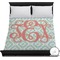 Monogram Duvet Cover - Full / Queen