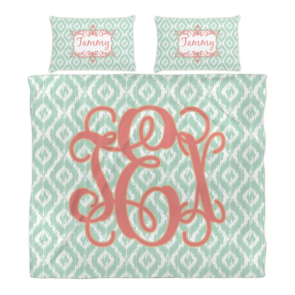 Monogram Duvet Cover Set - King - Alt Approval