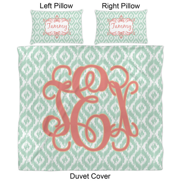 Monogram Duvet Cover Set - King - Approval