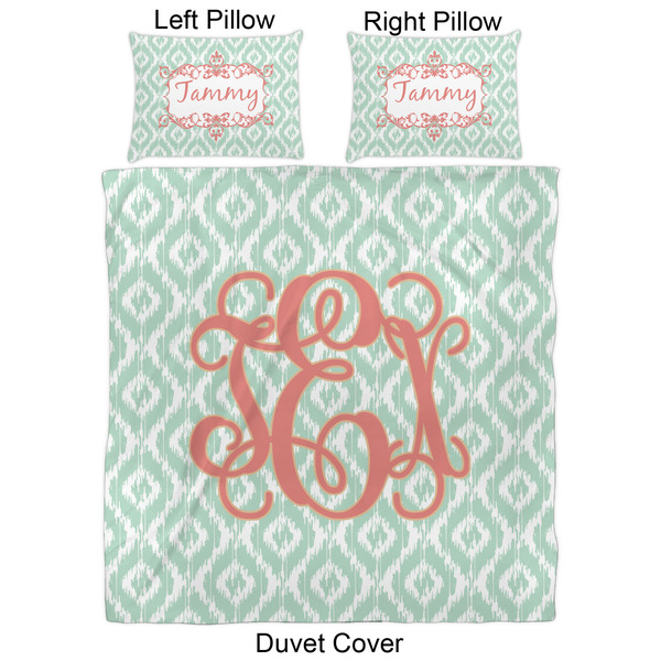 Monogram Duvet Cover Set - Queen - Approval