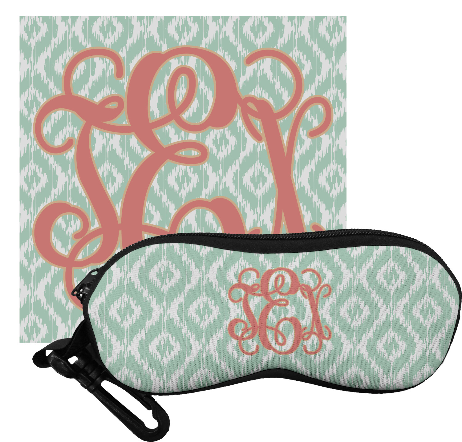 eyeglass case monogram