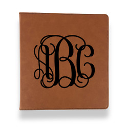 Monogram Leather Binder - 1" - Rawhide
