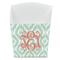 Monogram French Fry Favor Box - Front View