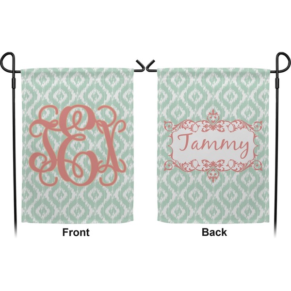 Monogram Garden Flag - Double Sided Front and Back