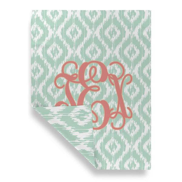 Monogram Garden Flags - Large - Double Sided - FRONT FOLDED
