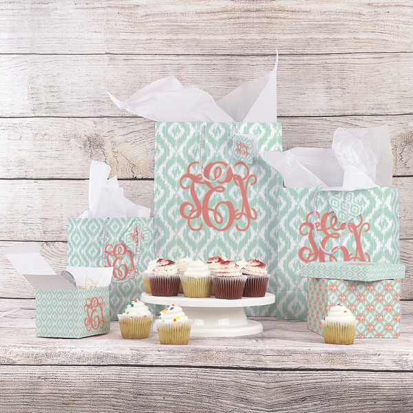 Monogram Gift Bags - In Context