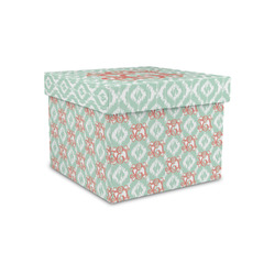Monogram Gift Box with Lid - Canvas Wrapped - Small