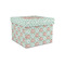 Monogram Gift Boxes with Lid - Canvas Wrapped - Small - Front/Main