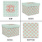 Monogram Gift Boxes with Lid - Canvas Wrapped - X-Large - Approval