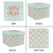 Monogram Gift Boxes with Lid - Canvas Wrapped - XX-Large - Approval