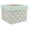 Monogram Gift Box with Lid - Canvas Wrapped - XX-Large