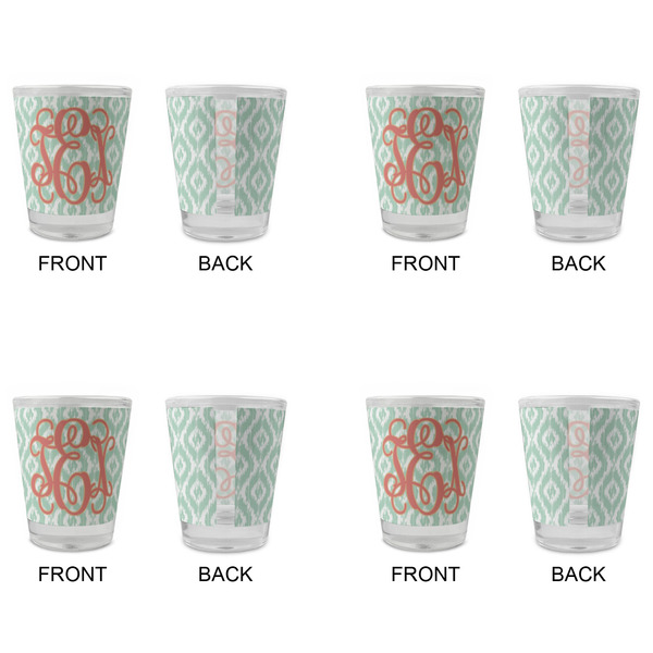 Monogram Glass Shot Glass - Standard - Set of 4 - APPROVAL