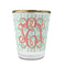 Monogram Glass Shot Glass - 1.5 oz - with Gold Rim - Single