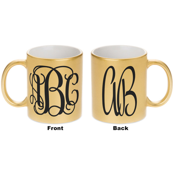 Monogram Gold Mug - Apvl