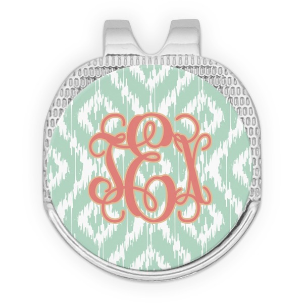 Monogram Golf Ball Hat Marker Hat Clip