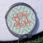 Monogram Golf Ball Marker - Hat Clip