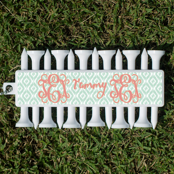 Custom Monogram Golf Tees & Ball Markers Set
