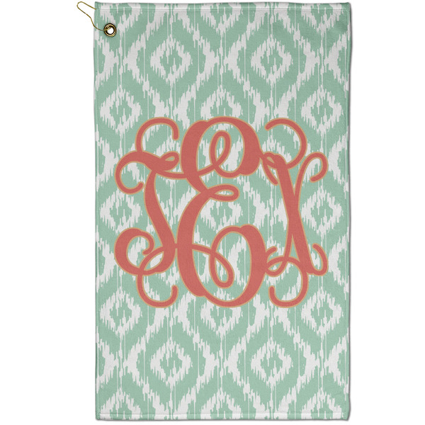 Custom Monogram Golf Towel - Poly-Cotton Blend - Small