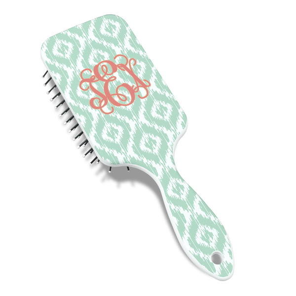 Monogram Hair Brush - Angle View