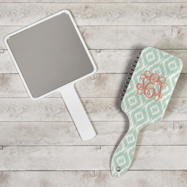 Monogram Hair Brush - In Context