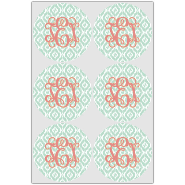 Monogram Icing Circle - Large - Set of 6