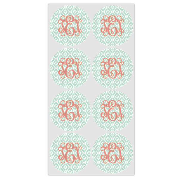 Monogram Icing Circle - Medium - Set of 8
