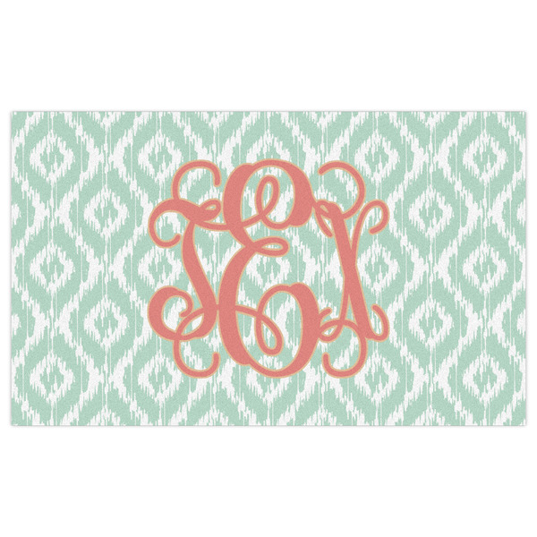 Monogram Indoor / Outdoor Rug - 3'x5' - Front Flat