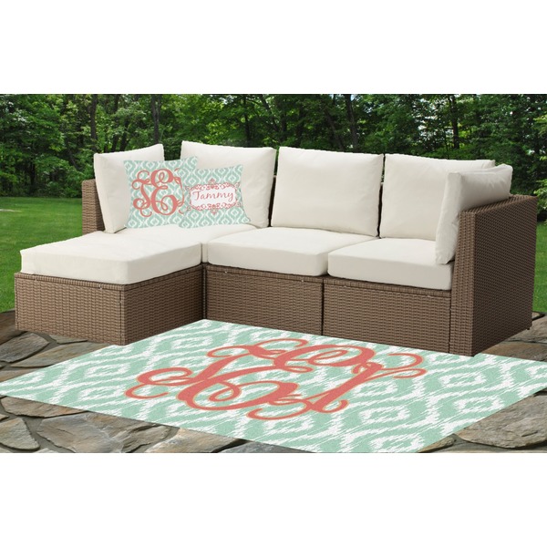 Monogram Indoor / Outdoor Rug & Cushions