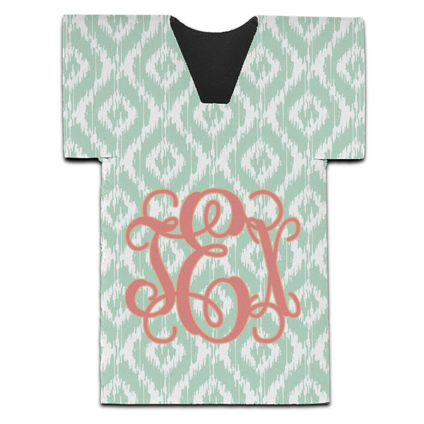 Monogram Jersey Bottle Cooler - Set of 4 - FRONT (flat)