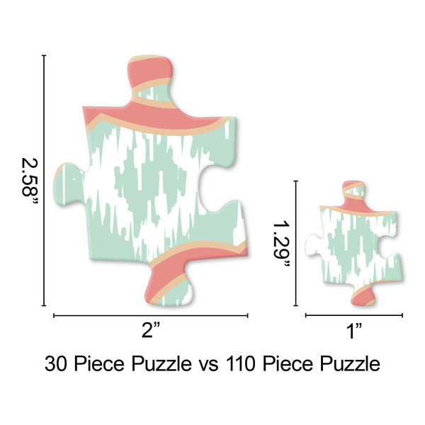 Monogram Jigsaw Puzzle - Piece Comparison
