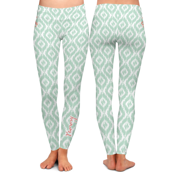 Monogram Ladies Leggings - Front and Back