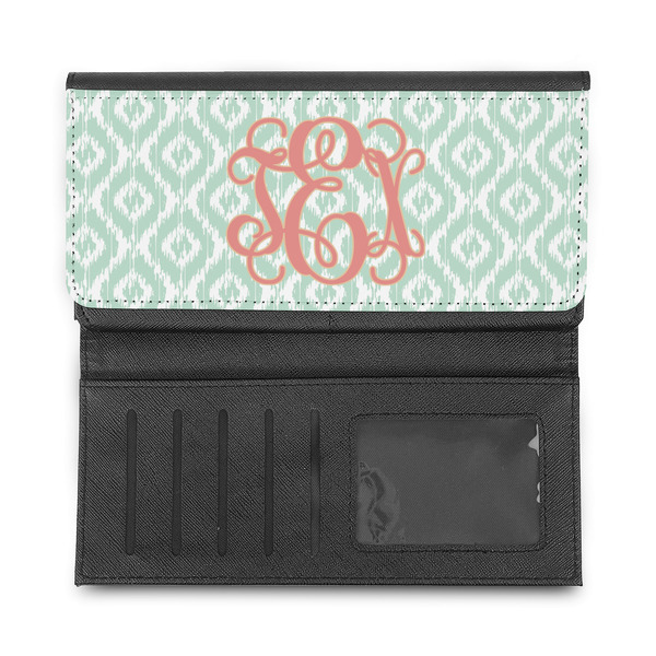Monogram Ladies Wallet - Half Way Open