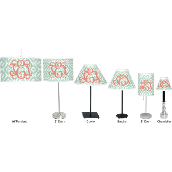 Monogram Lamp Full View Size Comparison