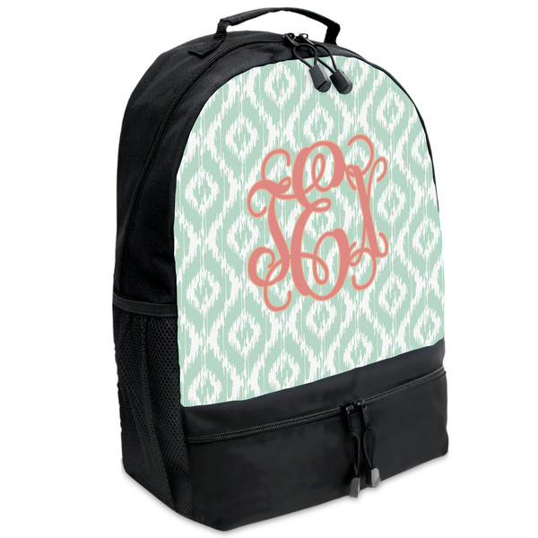 Custom Monogram Backpack - Black