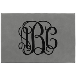 Monogram Gift Box w/ Engraved Leather Lid - Large