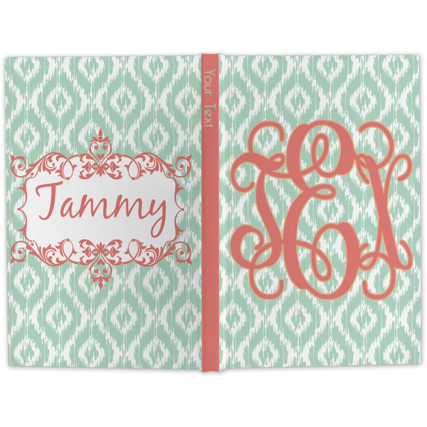 Monogram Large Hard Cover Journal - Apvl