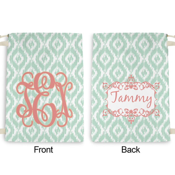 Monogram Large Laundry Bag - Front & Back View
