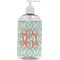 Monogram Plastic Soap / Lotion Dispenser - 16 oz - Large - White