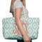 Monogram Large Rope Tote Bag - In Context View
