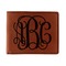 Monogram Leatherette Bifold Wallet