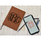 Monogram Leather Sketchbook - Small - Double Sided - In Context