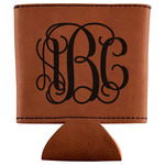 Monogram Leatherette Can Sleeve