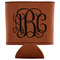 Monogram Leatherette Can Sleeve